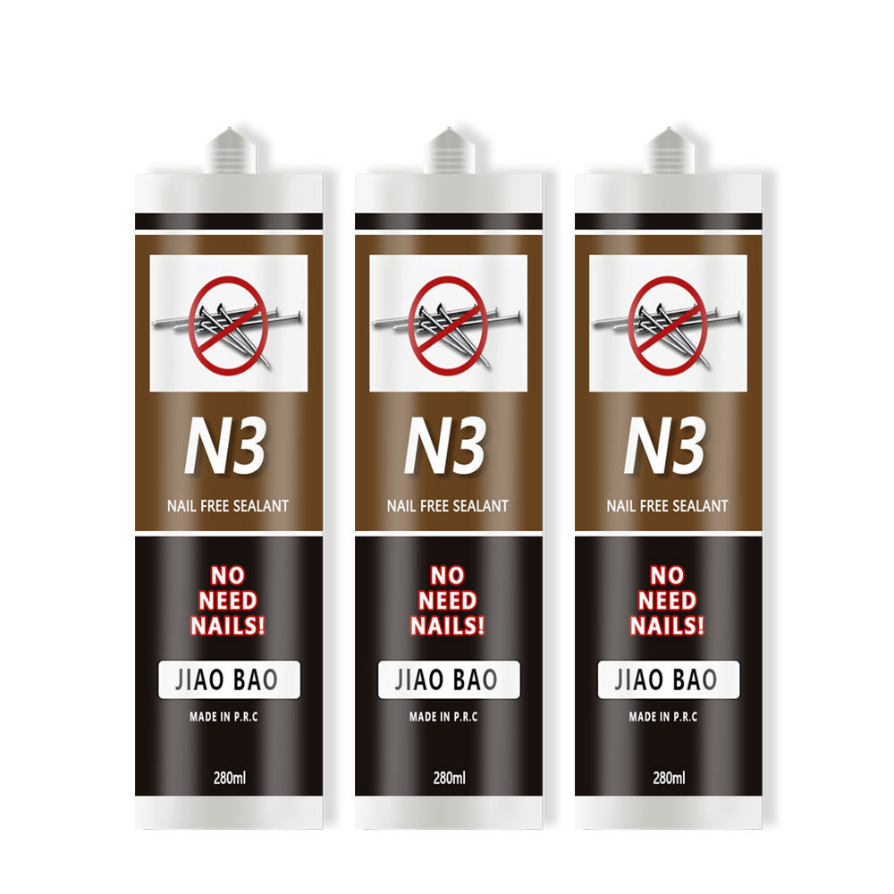 OEM Price Free Nail Glue Nailing Free Sealant Fix Construction Adhesive