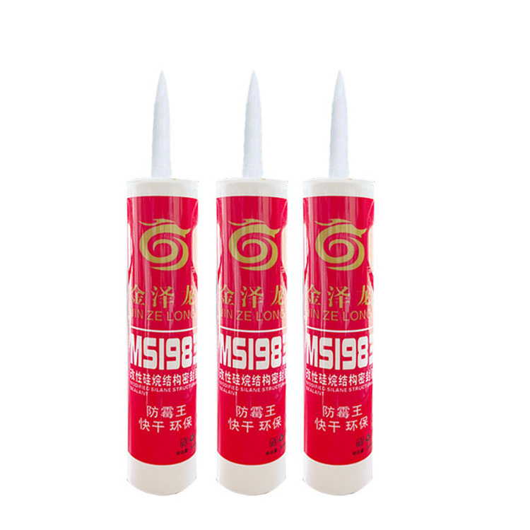 Factory Wholesale Easy To Apply Ms Adhesive Odorless Waterproof Outdoor And Indoor Use Glue Ms Polymer