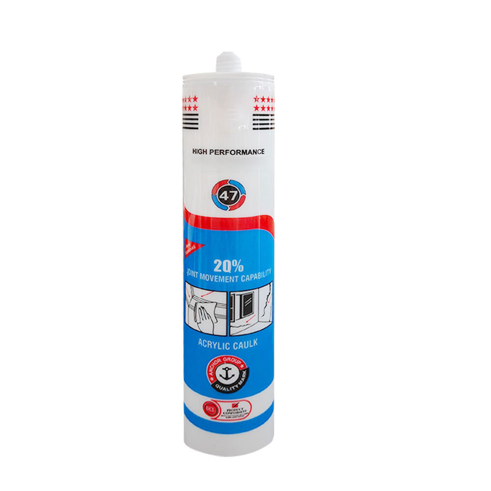 Oem Factory Price White Outdoor And Indoor Caulk Quick Drying Water-based Siliconized Acryl Sealant