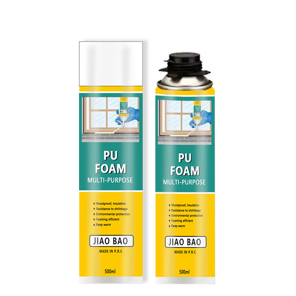 Waterproof Sealant Spray  Polyurethane Pu Foam gap filler Window And Door Frames Foam