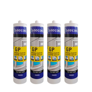 Cheap Price General Purpose Gp Transparent Waterproof Silicone Sealant Adhesive Glue