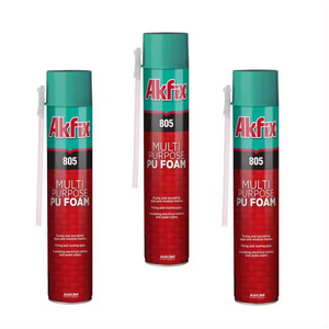 Factory Waterproof Polyurethane Pu Expand Foam Mounting Spray