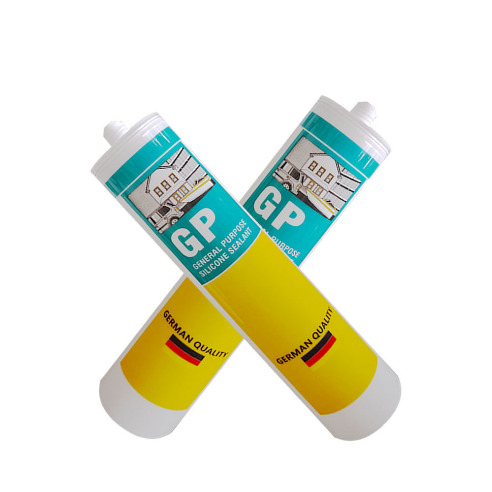 Custom OEM ODM metal sealant Silicone Sealant White Gp Mixed Glue for High Temperature Silicone