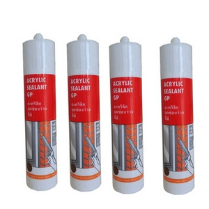 Acrylic Sealant Fast Cure Edge Filling Caulking Water Based Solvent-free Anthracite Siliconized Acrylic Latex Sealant