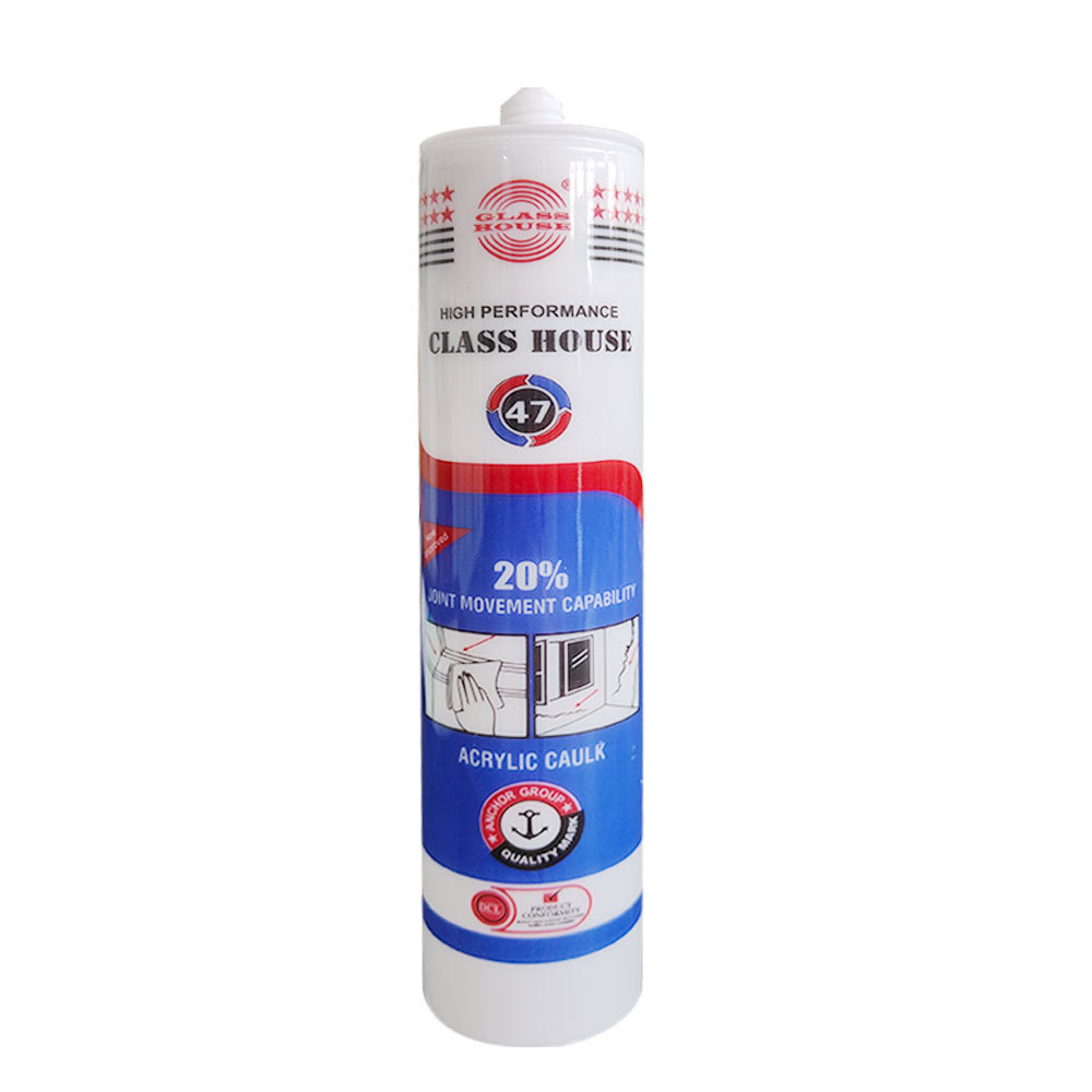 Waterproof White clear Mastic Acrylic Sealant for Plasterboard Caulking