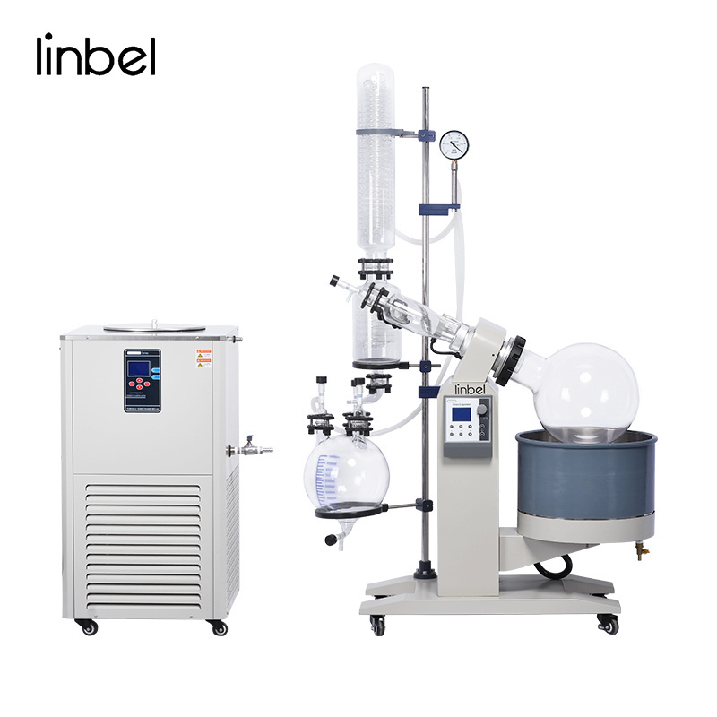 1L 2L 5L 10L 20L 50L 100litre Crystallizer Vacuum Pump Chiller Rotovap Extractor Distillation Mini Laboratory Rotary Evaporator