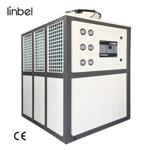 Linbel 40 Ton Electronic Components Compressor Water Cooled Chiller Price  -120c Chiller