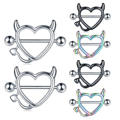 Gaby Adjustable Stainless Steel Vibrating Nipple Ring Breast Ring With  bells Non Pierced For Women Body Piercing Jewelry | BestSuppliers.com