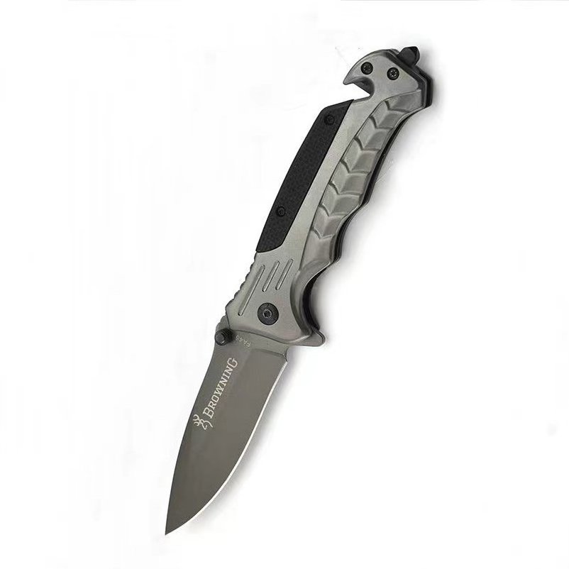 hot sales Browning stainless steel pocket knife self defense hunting survival camping outdoor knife multi tools kit