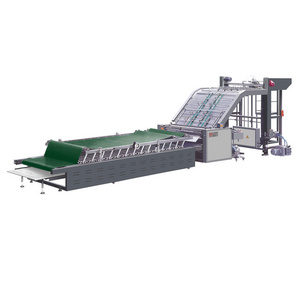 Auto Flute Laminator , Full Automatic Flute Laminating Machine