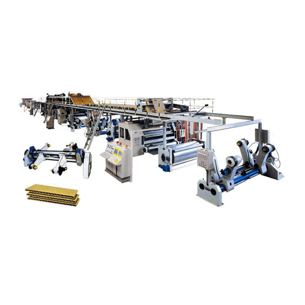 Fully Auto Corrugated paperboard cordboard Carton Box 3 5 7 Ply Making Machine/automatic corrugated board plant