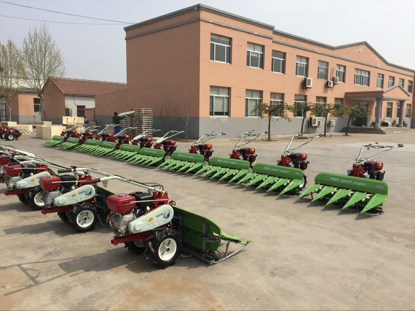 4 row grain mower harvester for lavender Corn Harvester