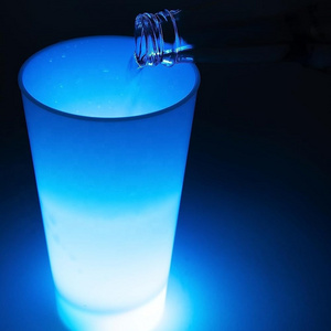 Multicolor LED Light Up Cups for Parties 12oz,14oz Liquid Activated Flashing Glowing Plastic Beer  Cups