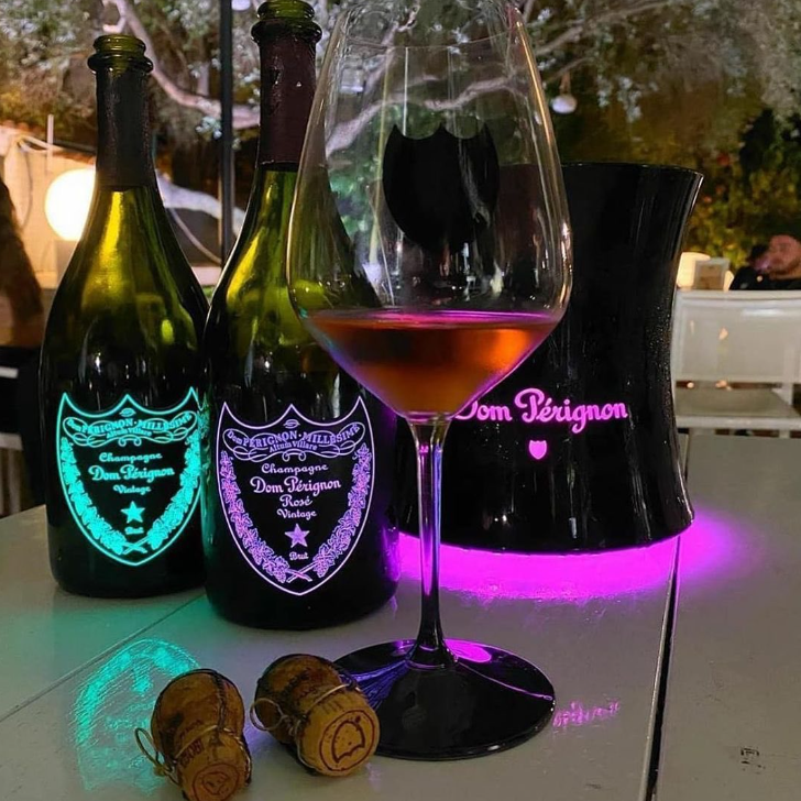 OEM waterproof EL wine champagne label customs luminous label adhesive sticker LED label for 750ml bottle