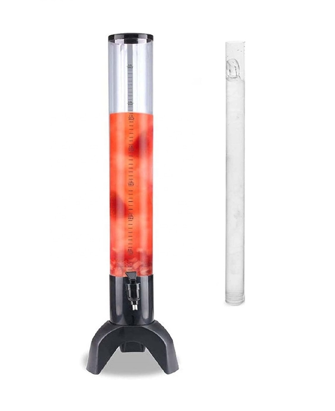 Custom Cheap Bar Party Drink Dispenser Draft Beer Tower With Ice Tube Led Beer Tower