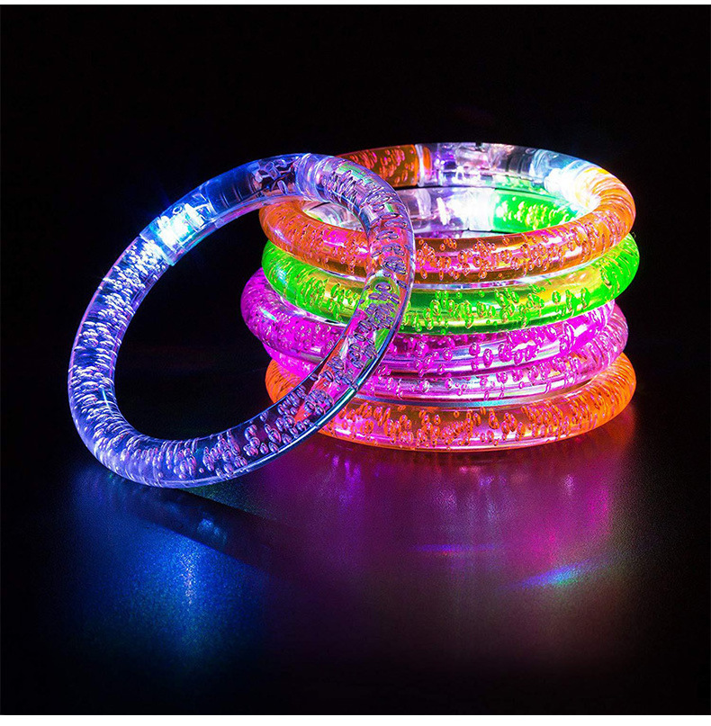 Custom Party Decorations Glow Led Bracelet Light Up Wristband led bracelet