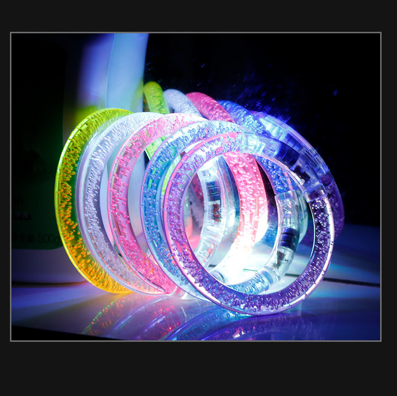 Custom Party Decorations Glow Led Bracelet Light Up Wristband led bracelet