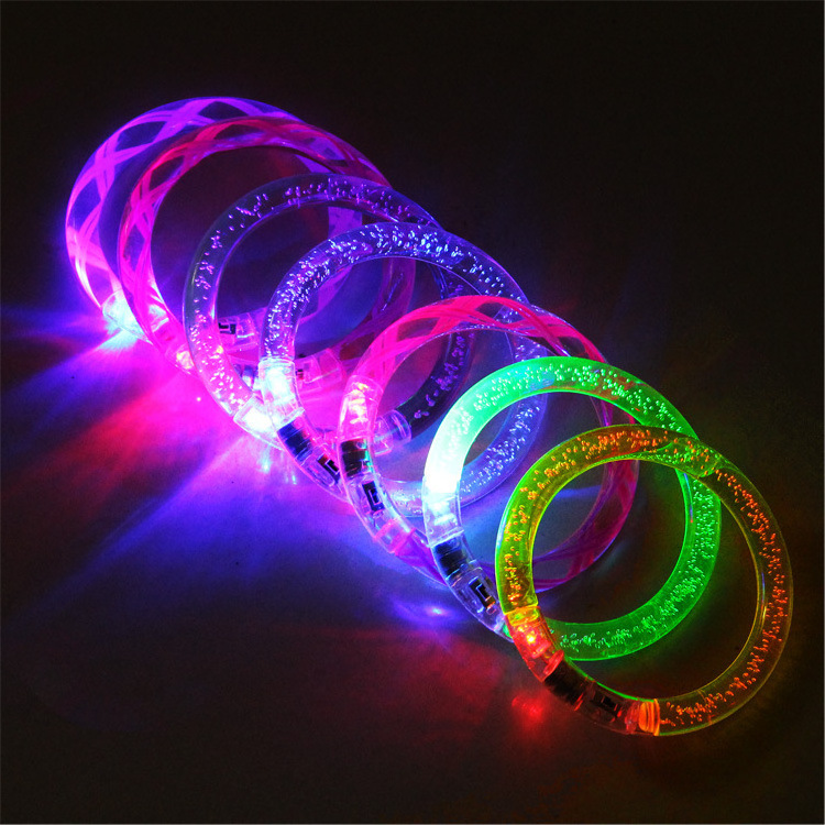 Custom Party Decorations Glow Led Bracelet Light Up Wristband led bracelet