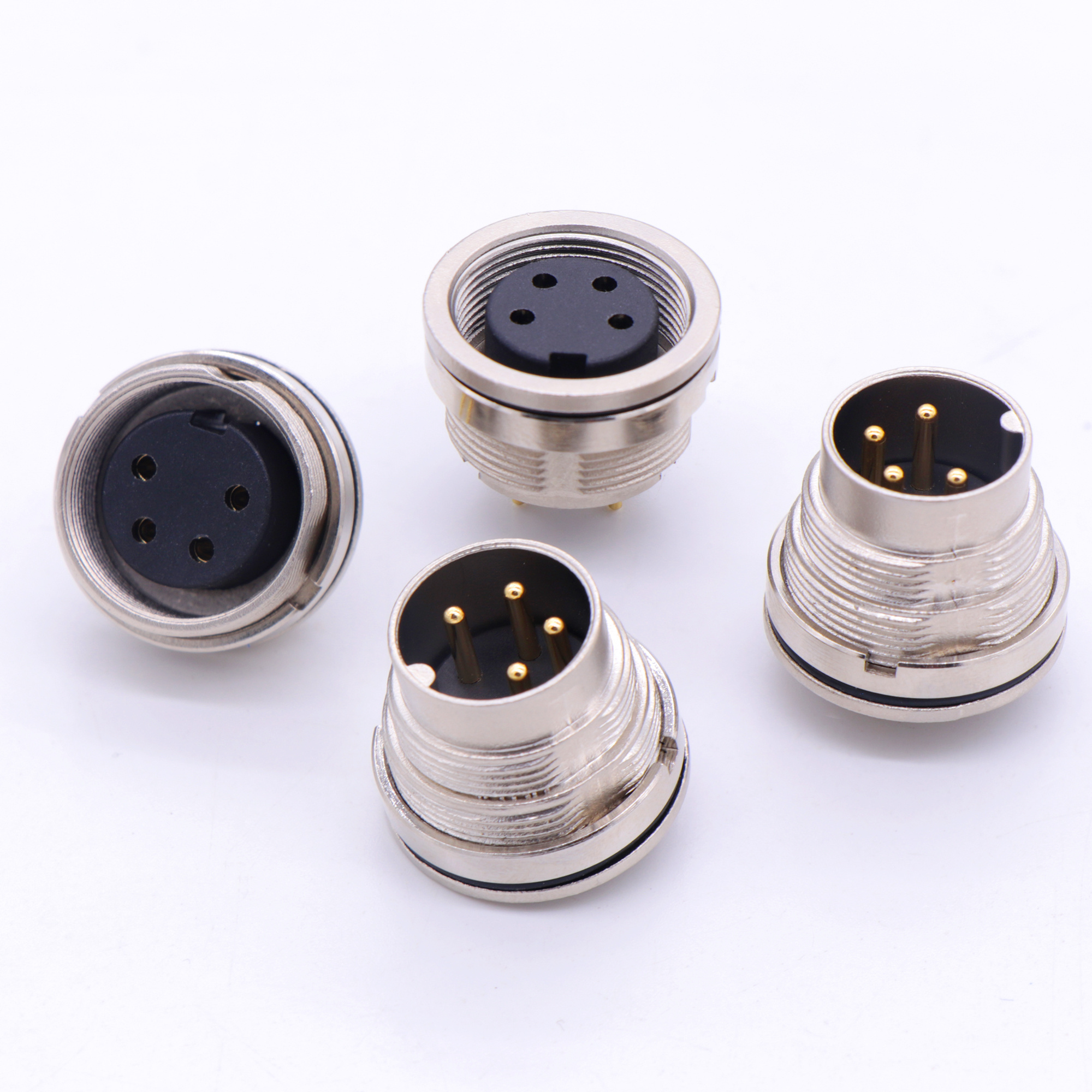 M16 J09 connector Amphenol circular IP65 waterproof c091 connector 2pin 3pin 4pin 5pin 6pin 7pin