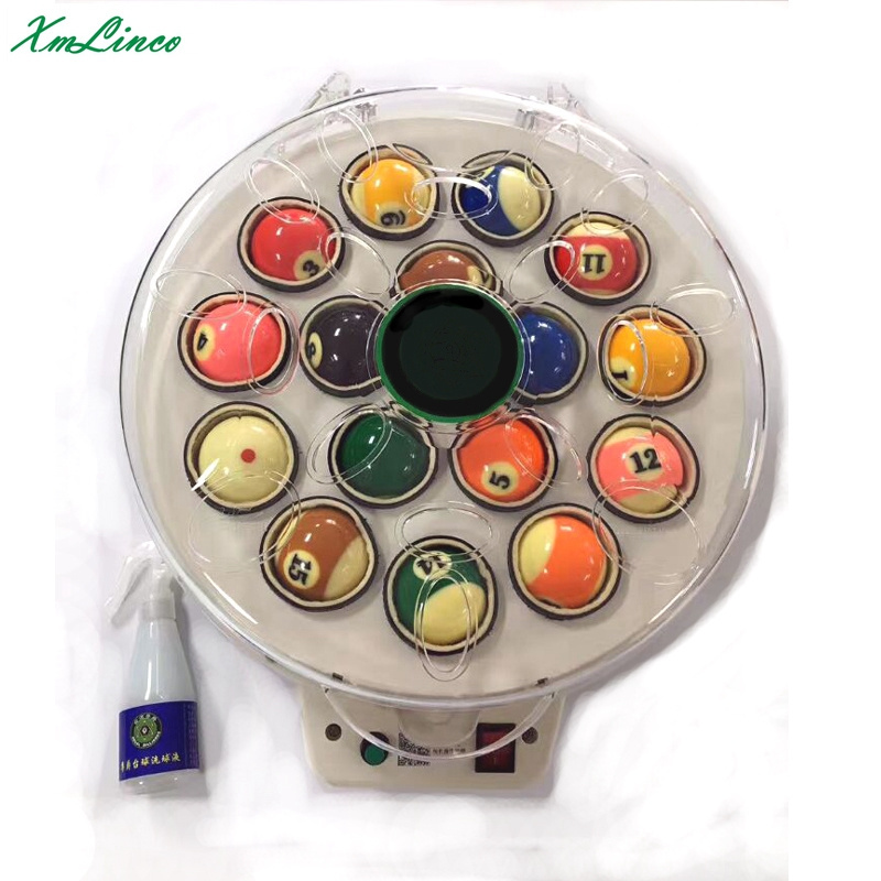 Xmlincos high quality snooker Billiard Pool 22/16 Balls Washing Cleaning Machine For Sale