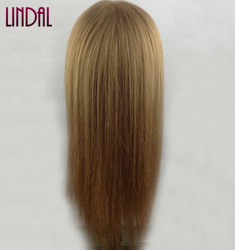 LINDAL natural hair hairdressing hairstyle dummy human hair training head maniquies women face barber real hair mannequin