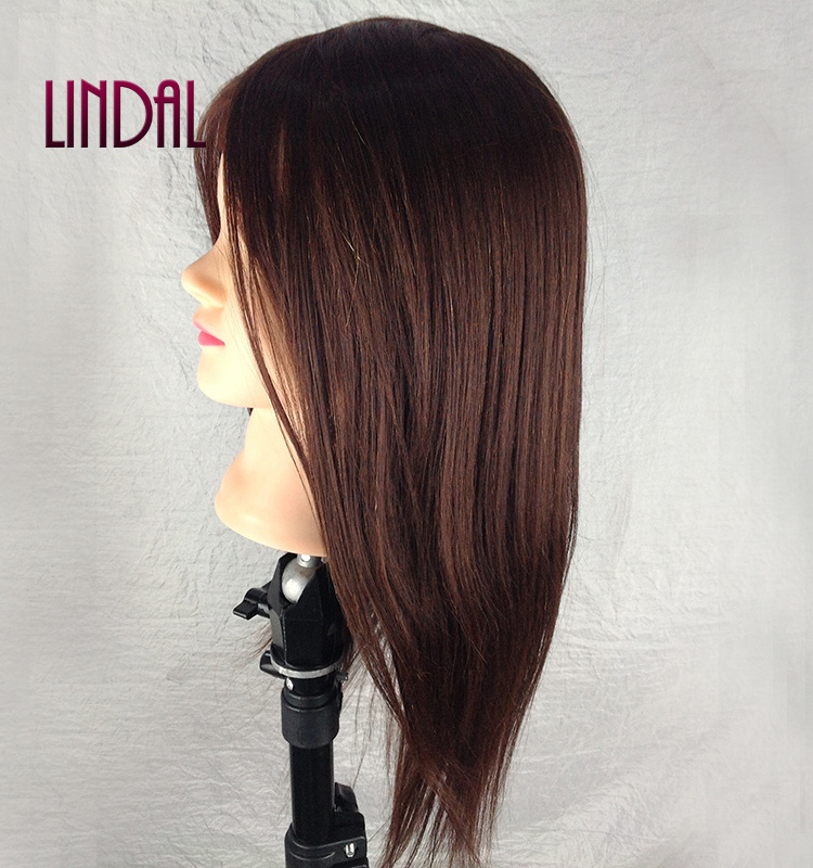 LINDAL with stand afro real high quality hairdressing with hair training dummy doll mannequin heads with hair