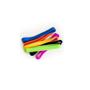 High quality custom rubber silicone parts colorful flexible silicone band