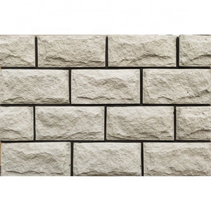 Selling Good Quality New Designs Artificial Stone Brick Decorative Veneer Grey Brick Stones For Wall