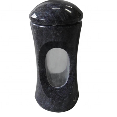 Granite Flower Vase for Tombstone and Cemetery Headstones Decorative Monument for Grave Sites