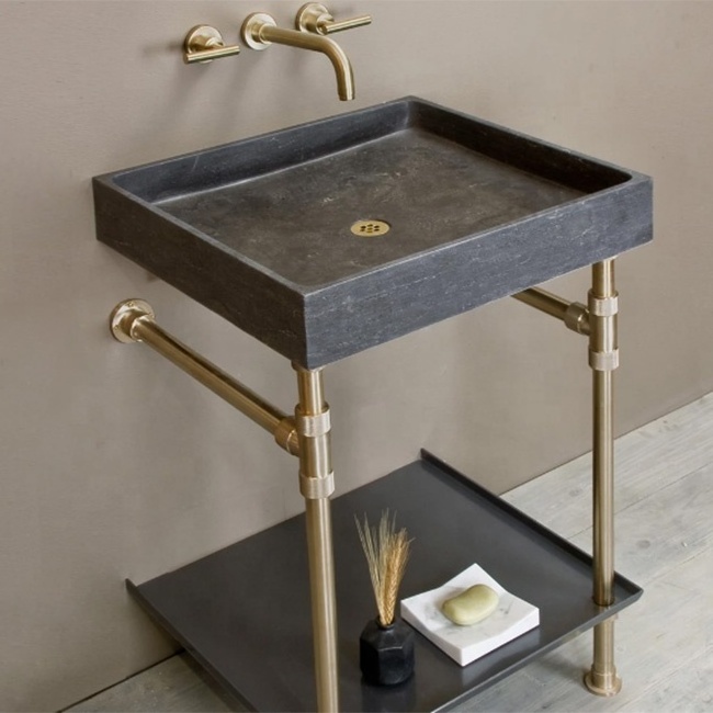 Hot Selling Modern Garden Cultural Art Sink Double Marble Granite Bathroom Sinks