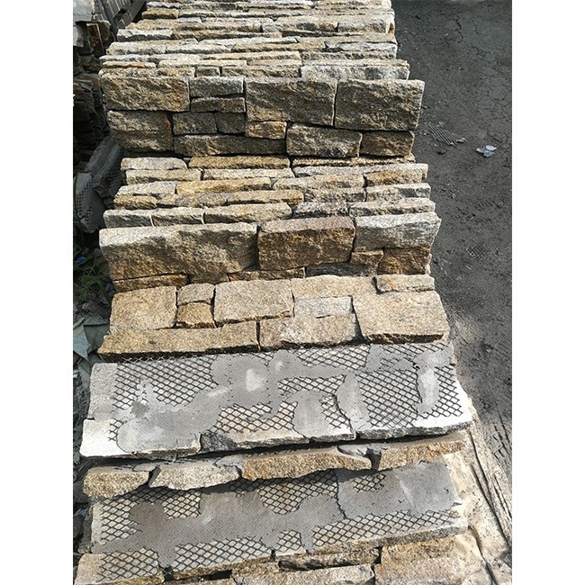 Outdoor Natural Rusty Slate Exterior Wall Panel Cladding Culture Stone Wall Tile For Villa