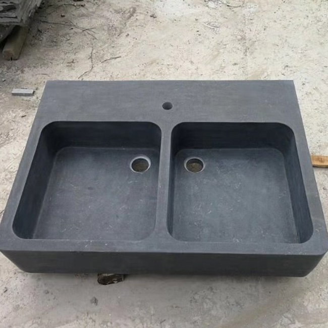 Hot Selling Modern Garden Cultural Art Sink Double Marble Granite Bathroom Sinks