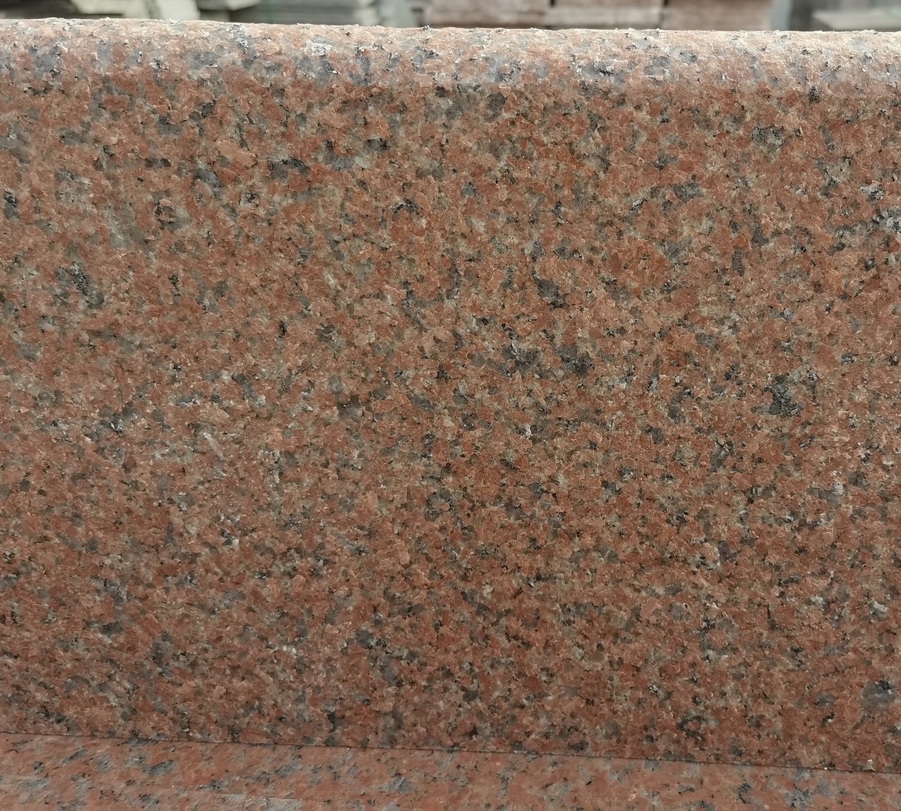 Chinese flamed  Red Granite G386 bullnose swimming pool coping