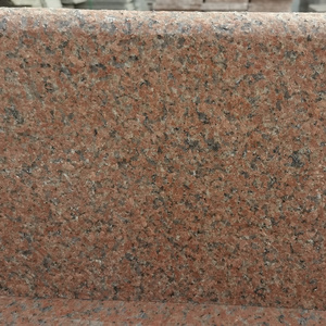 Chinese flamed  Red Granite G386 bullnose swimming pool coping