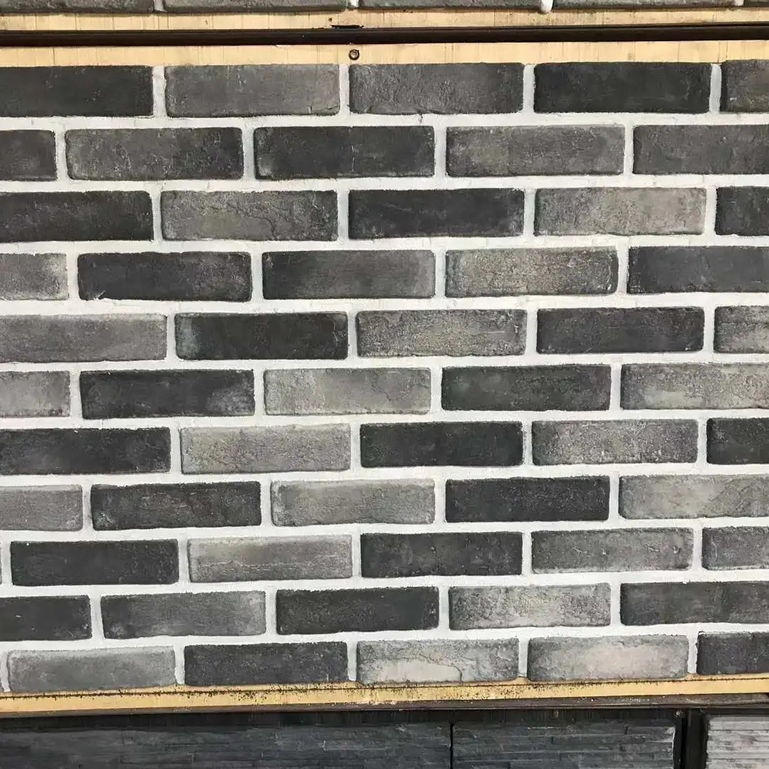 Wholesale Exterior Decor Wall Covering Thin Brick Veneer High Quality Artificial Brick Stone