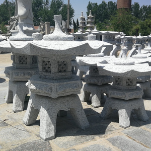 Outdoor Garden Floor Sculpture Carving Stone Granite Lantern High Quality Stone Lanterns