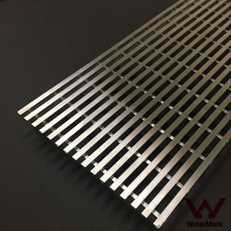 Factory wholesale grill grate stainless steel custom walkway steel grating	easy clean stainless steel drain grating