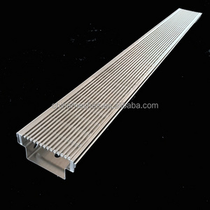 China supply stainless steel swimming pool overflow drain