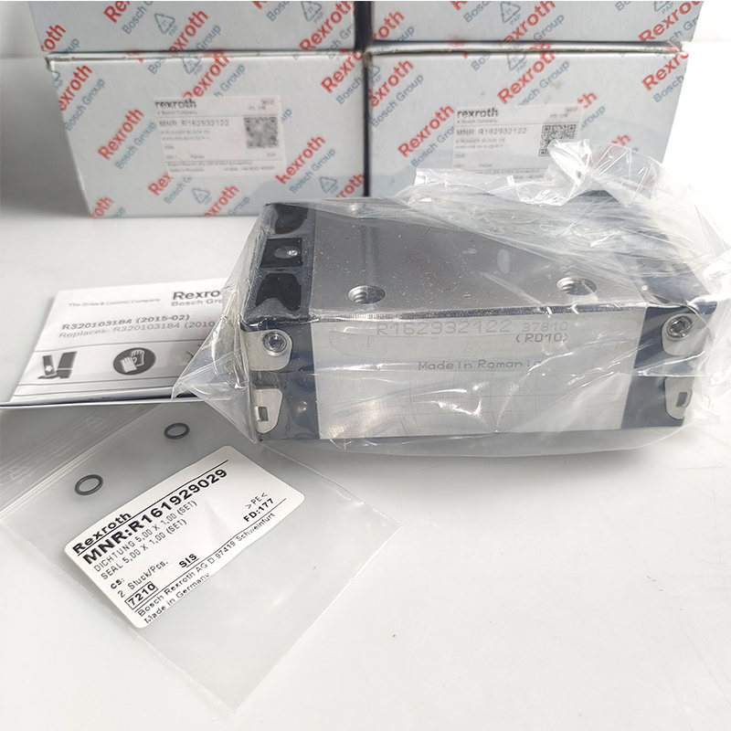 Rexroth R162932122 BALL RUNNER BLOCK Original  Heavy Duty Steel Linear Guide Rails for Milling CNC Machine