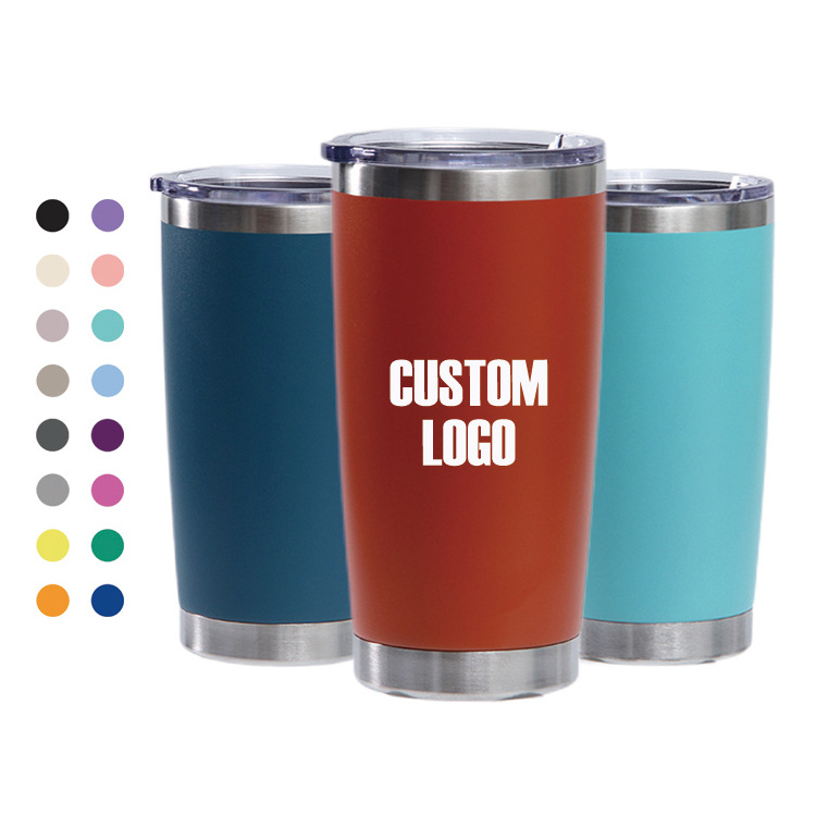 Custom logo yetys 20oz Tumbler Wine Glasses Stainless Steel Insulated Tea Coffee Mugs 30 oz Tumblers