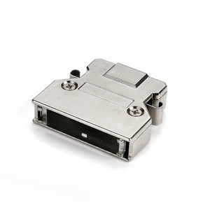 SCSI 40P male IDC zinc hood assembly type with spring latch,HPCN 40Pin plug,MDR 40Pin male connector