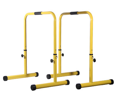 Linefar Fitness Equipment Parallel Dips Bars Adjustable Height Push Up Bar Split Single Bar