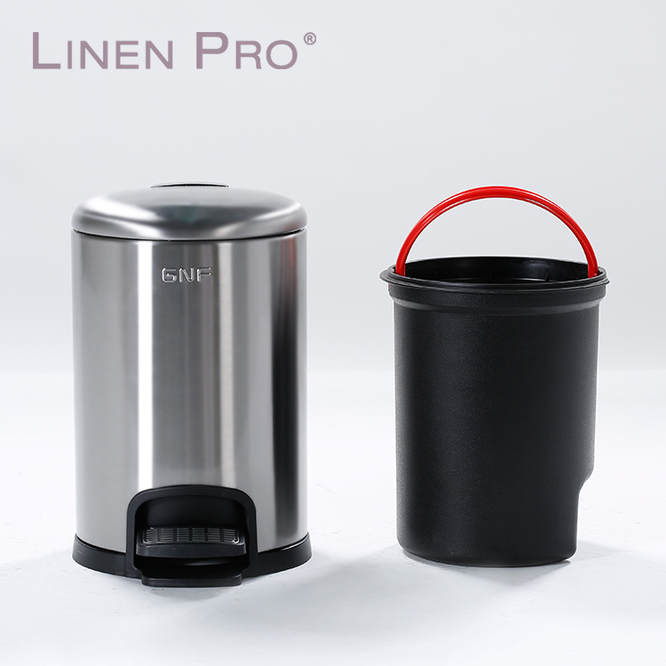 Wholesale Stainless Steel Trash Can Recycle Pedal Waste Bin