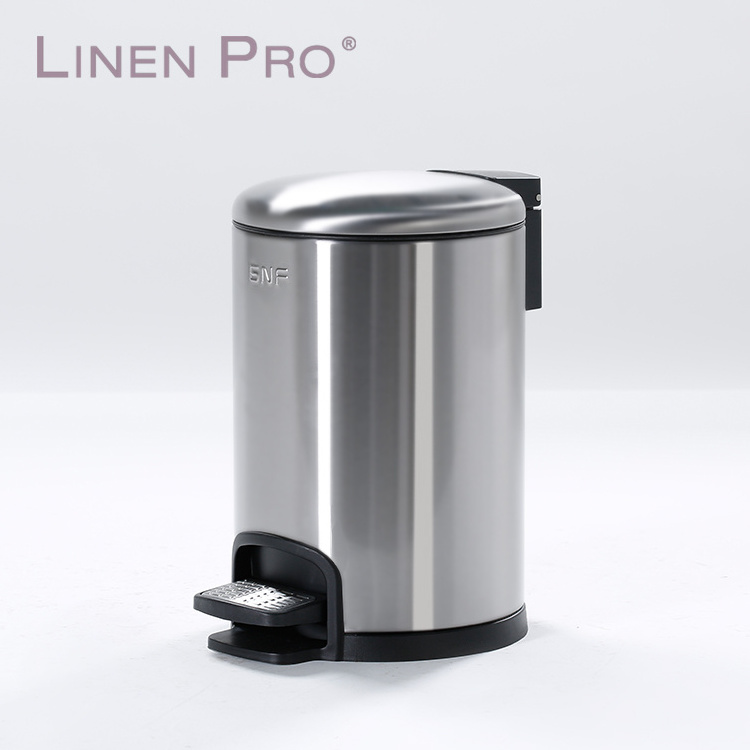 Wholesale Stainless Steel Trash Can Recycle Pedal Waste Bin