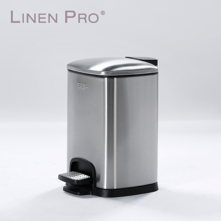 Wholesale Stainless Steel Trash Can Recycle Pedal Waste Bin