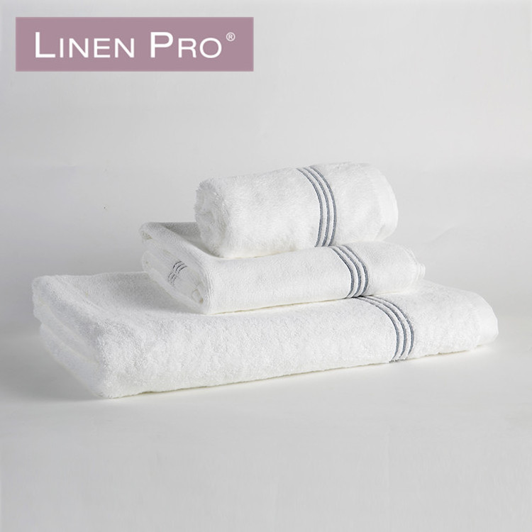 Luxury Quality Custom White Balfour Five Star Collection ECO Pakistan 100% Cotton Hotel Bath Towel Set