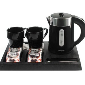 Mini Electric Kettle Set Cordless Stainless Steel 0.8L Linenpro MA-200318-03 CN;GUA 1000 Black/grey/white 0.8 220