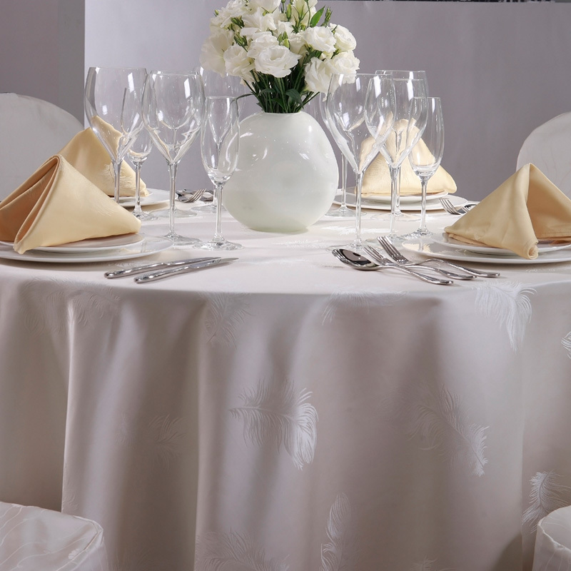 Wholesale 120 inch satin round table cloth for wedding