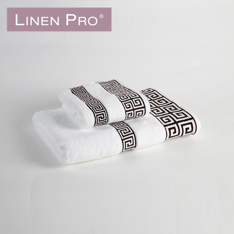 Luxury Quality Custom White Balfour Five Star Collection ECO Pakistan 100% Cotton Hotel Bath Towel Set