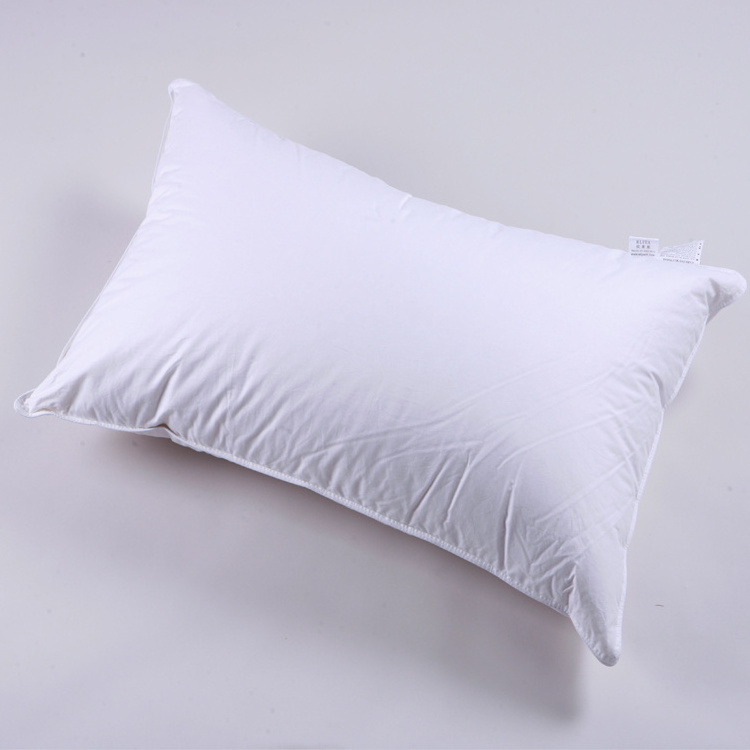 Luxury Hilton Hotel Pillow Insert Goose Down Pillow for Hotel